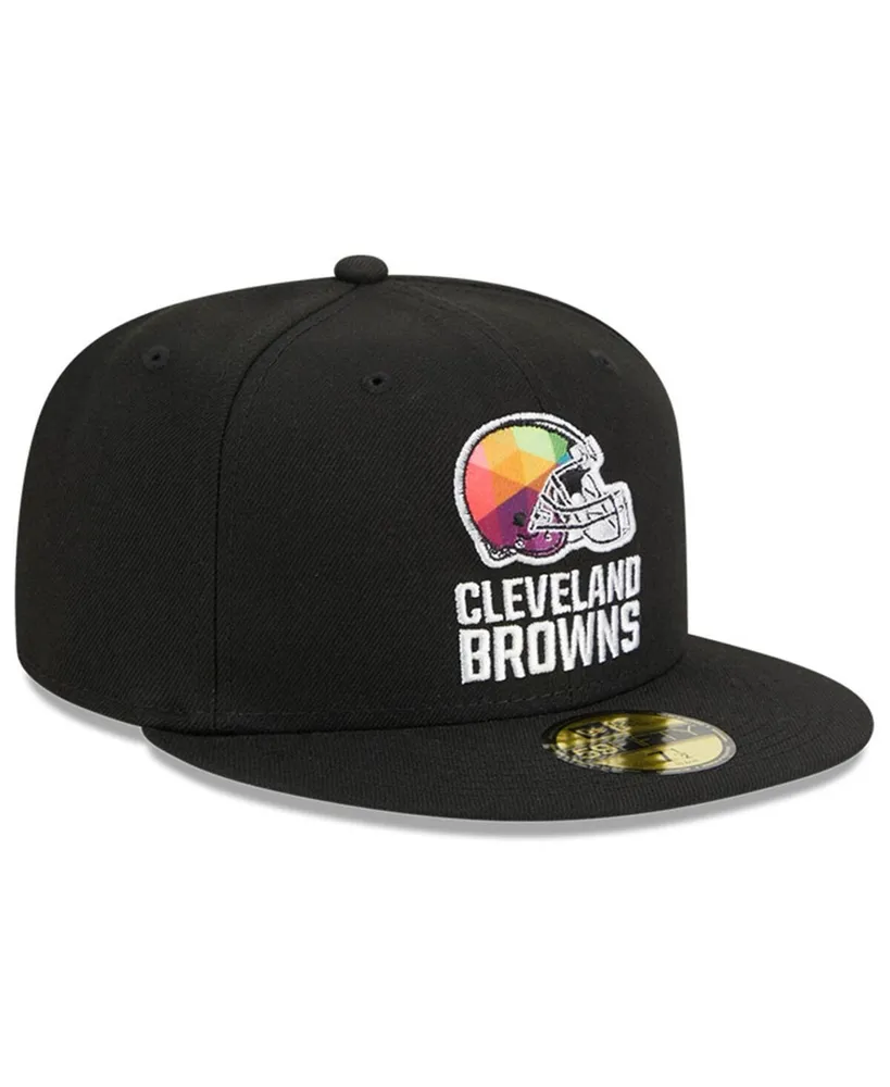 Men's New Era Black Cleveland Browns 2023 Nfl Crucial Catch 59FIFTY Fitted Hat