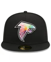 Men's New Era Black Atlanta Falcons 2023 Nfl Crucial Catch 59FIFTY Fitted Hat