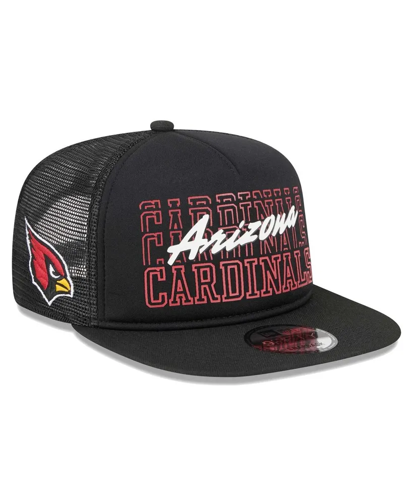 Men's New Era Black Arizona Cardinals Instant Replay 9FIFTY Snapback Hat
