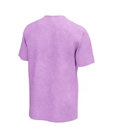 Men's Purple Aaliyah Spray Washed Graphic T-shirt