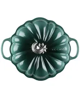 Le Creuset Enameled Cast Iron Signature 4 Qt. Pumpkin Dutch Oven with Lid