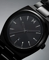 Mvmt Men's Odyssey Ii Black Stainless Steel Bracelet Watch 40mm