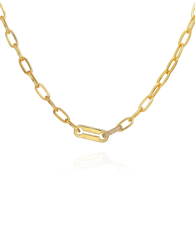 Vince Camuto Gold-Tone Link Chain Necklace, 18" + 2" Extender