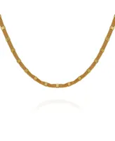 Vince Camuto Gold-Tone Glass Stone Box Chain Necklace, 18" + 2" Extender