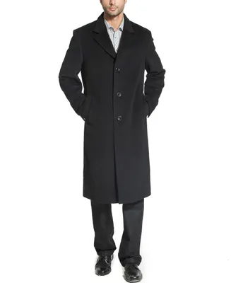 Bgsd Men Henry Wool Blend Long Walking Coat