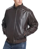 Bgsd Men's Men City Leather Bomber Jacket