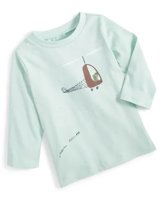 First Impressions Baby Boys Airplane Zoom Shirt, Created for Macy's