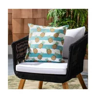 Safavieh Indoor/Outdoor Pari Pineapple 18" x 18" Pillow