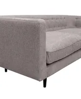 Armen Living Annabelle 80" Polyester, Nylon with Wood Legs Sofa