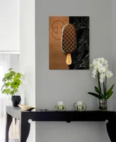 Empire Art Direct "Gucci Glamour" Frameless Free Floating Tempered Glass Panel Graphic Wall Art, 18" x 24" x 0.2"