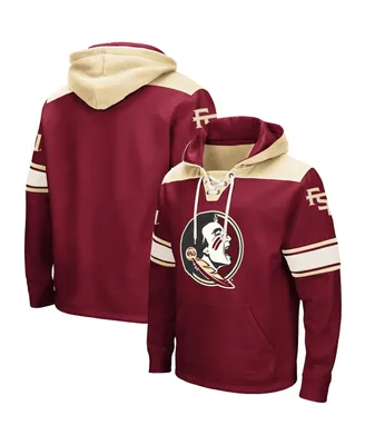 Men's Colosseum Garnet Florida State Seminoles 2.0 Lace-Up Hoodie