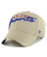Men's '47 Brand Khaki New York Giants Atwood Mvp Adjustable Hat