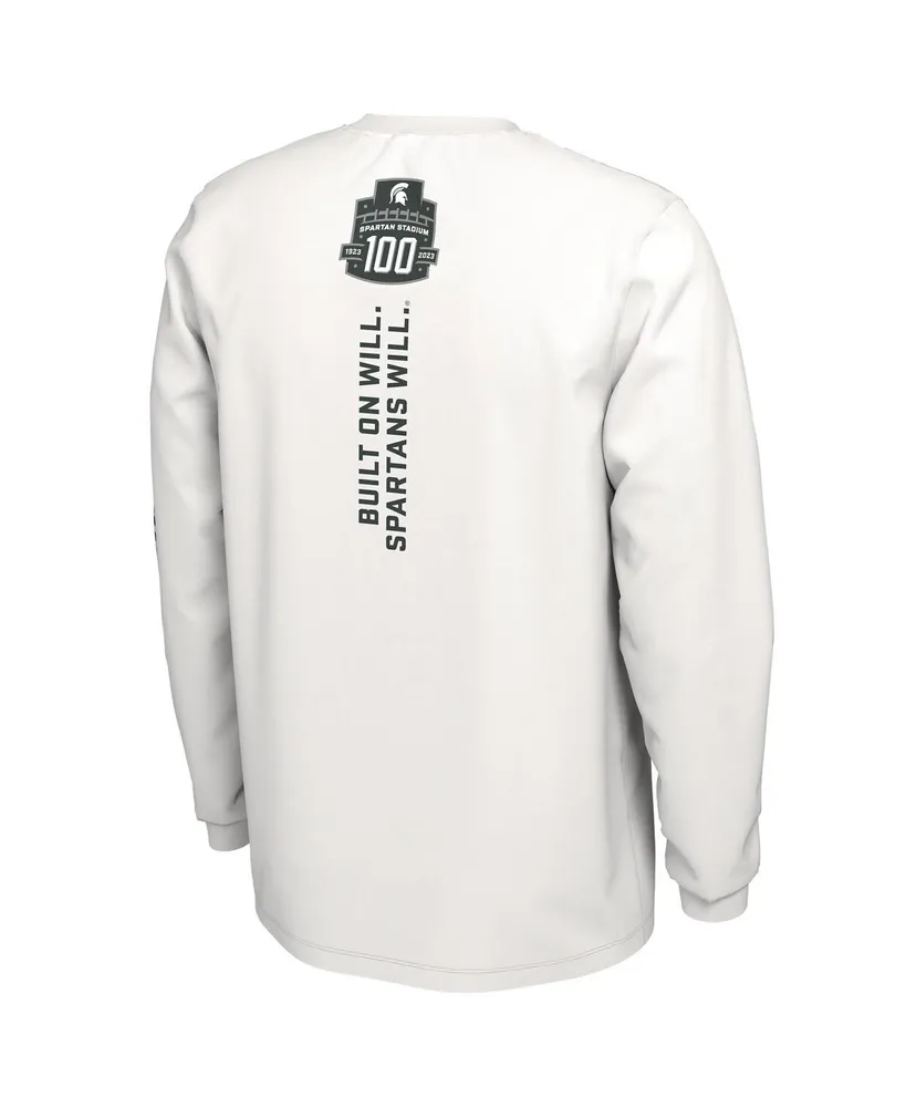Men's Nike White Michigan State Spartans 2023 Fan Long Sleeve T-shirt