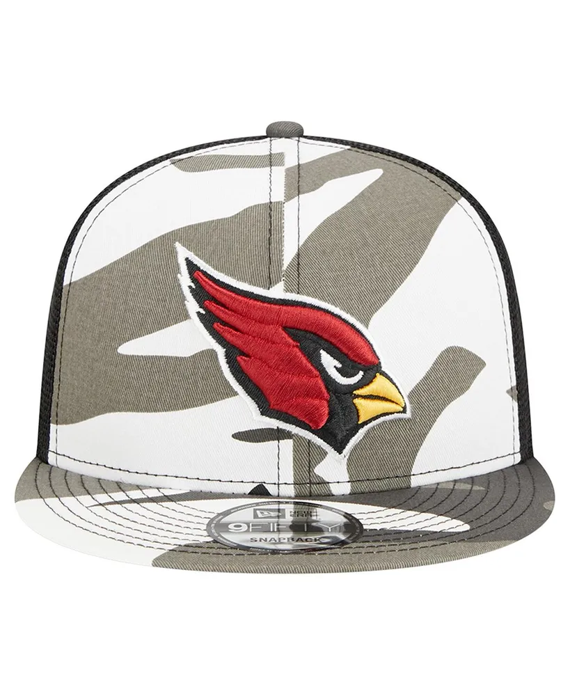 Men's New Era Urban Camo Arizona Cardinals 9FIFTY Trucker Snapback Hat
