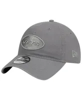 Men's New Era Gray New York Jets Color Pack 9TWENTY Adjustable Hat