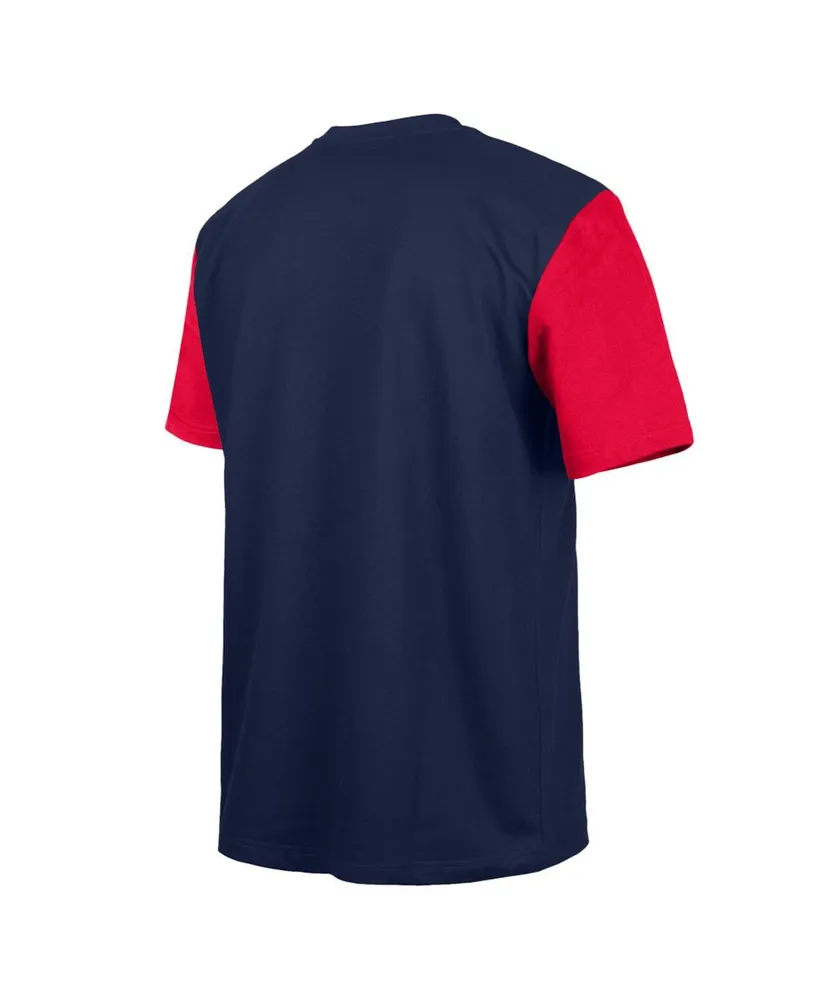 Men's 5th & Ocean by New Era Navy Usmnt Athleisure Heavy Jersey T-shirt