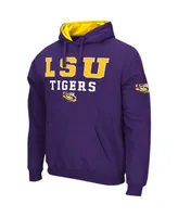 Colosseum Men's Lsu Tigers Sunrise Pullover Hoodie