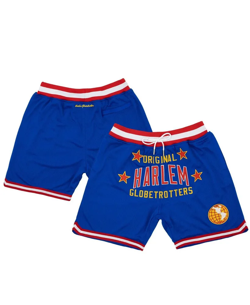 Men's Rings & Crwns Royal Harlem Globetrotters Triple Double Shorts