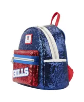 Men's and Women's Loungefly Buffalo Bills Sequin Mini Backpack