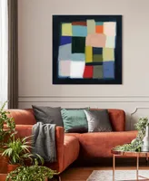 Empire Art Direct "Chromatic Cube Ii" Frameless Free Floating Reverse Printed Tempered Glass Wall Art, 38" x 38" x 0.2" - Multi