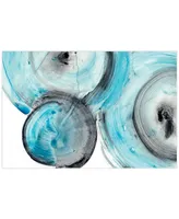 Empire Art Direct "Ripple Effect Iv" Frameless Free Floating Tempered Glass Panel Graphic Wall Art, 32" x 48" x 0.2"