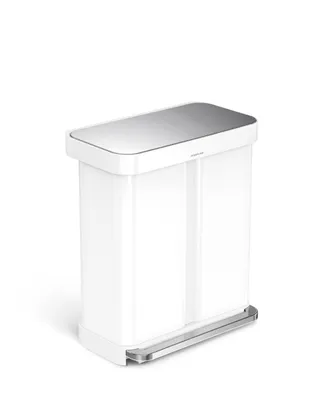 simplehuman 58" Liters Dual Compartment Recycler
