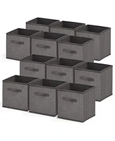 Nestl Foldable Fabric Cube Storage Bins with Handles