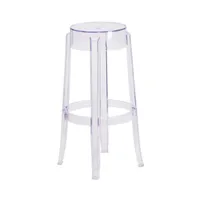 Emma+Oliver 29.75'' High Transparent Barstool