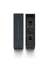 Daniel Wellington Men's Iconic Motion Automatic Black Rubber Watch 40mm