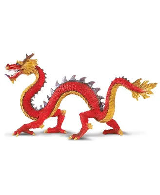 Safari Ltd Horned Chinese Dragon Fantasy Figure