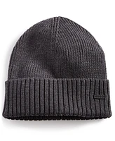 Hugo by Hugo Boss Men's Xucy Wool Logo Cuffed Beanie, Created for Macy's