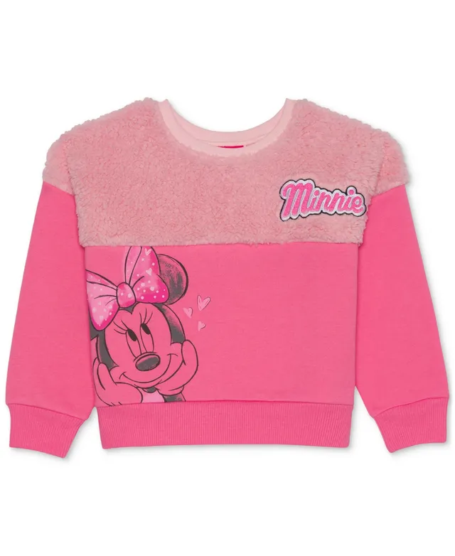 Disney Big Girls Tween Stitch Long Sleeve Plush Pullover Sweater - Macy's