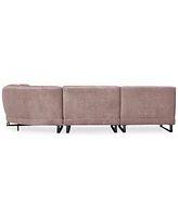 Closeout! Kathya 157" -Pc. Fabric Modular Sectional