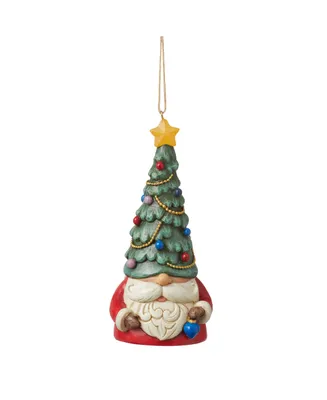Jim Shore Led Gnome Tree Hat Ornament