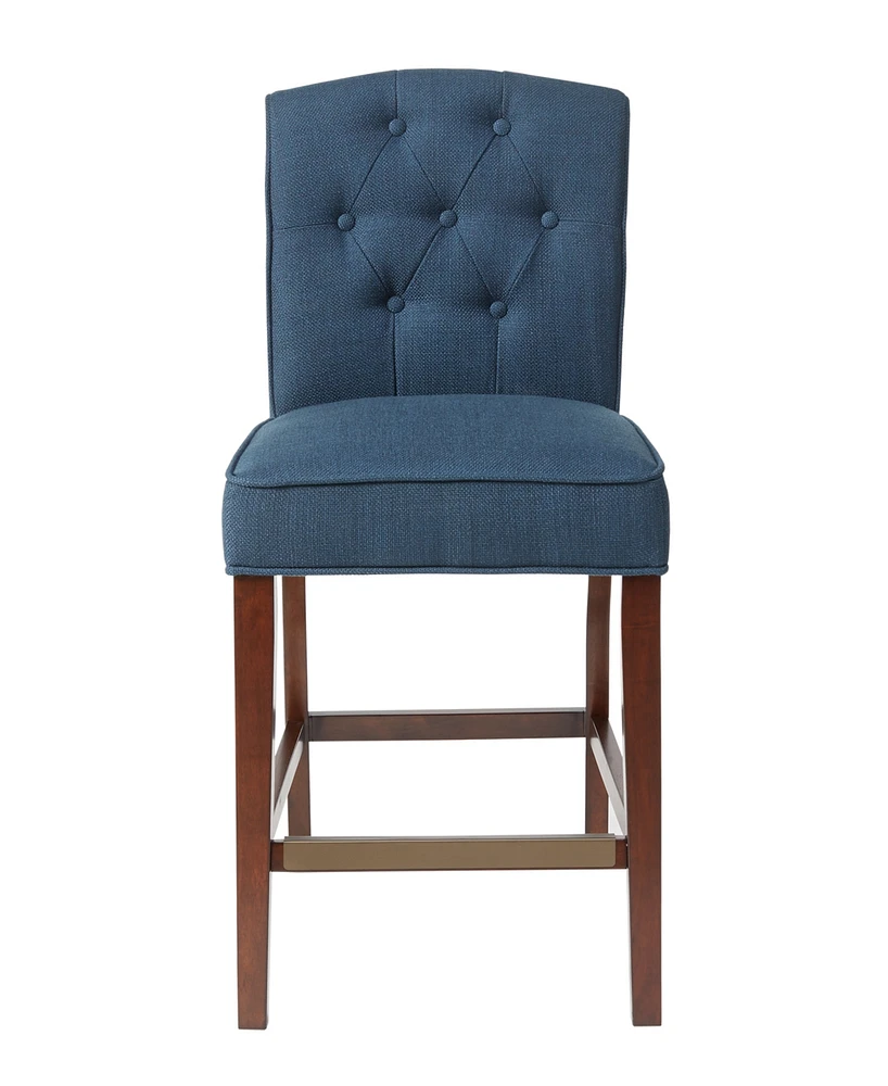 Madison Park Marian 19.5" Wide Fabric Tufted Counter Stool