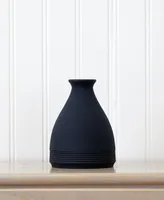 Nearly Natural 10" Cone Stone Vase Matte
