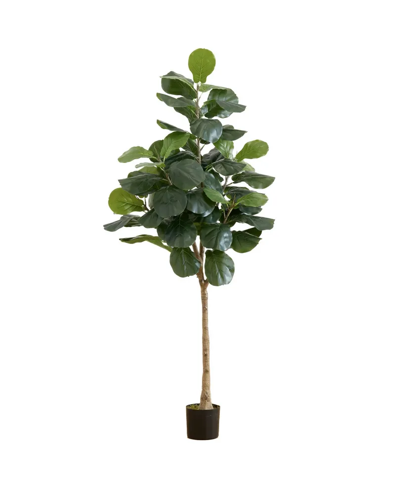 Nearly Natural 72" Artificial Fiddle Leaf Tree