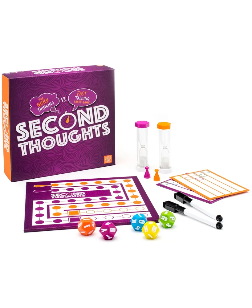 The Good Game Company Second Thoughts Game