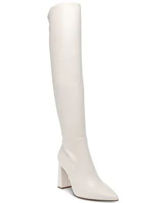 Wild Pair Eileene Pointed-Toe Block-Heel Over-The-Knee Boots, Created for Macy's