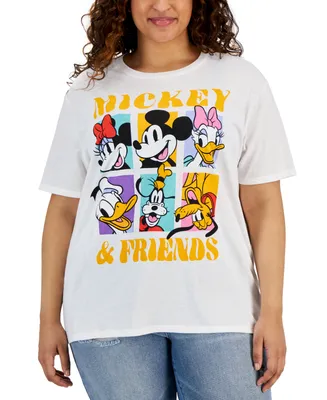 Disney Trendy Plus Size Mickey & Friends Graphic-Print T-Shirt