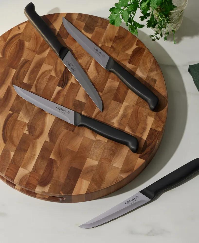 Calphalon Premier Carbon Steel Steak 8 Piece Knife Set