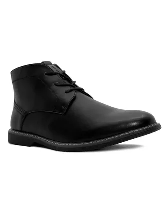Nine West Men's Neilton Faux-Leather Chukka Boots
