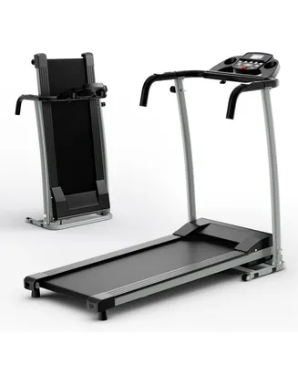 2 Hp Folding Treadmill Motorized Running Machine 12 Preset Program & Lcd Display