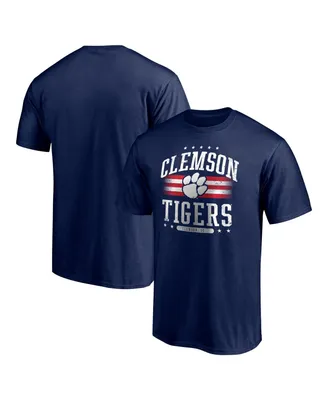 Men's Fanatics Navy Clemson Tigers Americana T-shirt