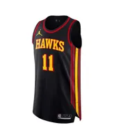 Men's Jordan Trae Young Black Atlanta Hawks Authentic Player Jersey - Statement Edition