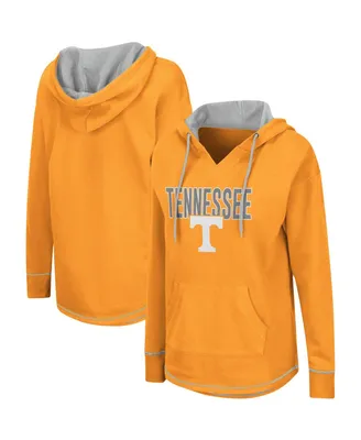 Women's Colosseum Tennessee Orange Tennessee Volunteers Tunic Pullover Hoodie