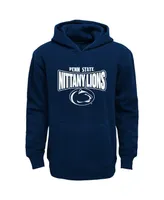 Preschool Boys and Girls Navy Penn State Nittany Lions Draft Pick Pullover Hoodie