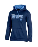 Women's Champion Navy North Carolina Tar Heels Team Pullover Hoodie