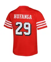 Nike Big Boys Talanoa Hufanga Scarlet San Francisco 49ers Game Jersey