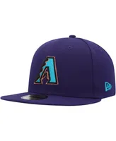 Men's New Era Purple Arizona Diamondbacks Turn Back The Clock 59FIFTY Fitted Hat